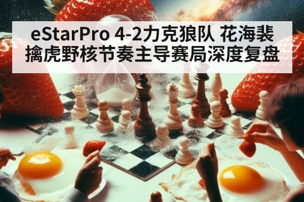 eStarPro 4-2力克狼队 花海裴擒虎野核节奏主导赛局深度复盘